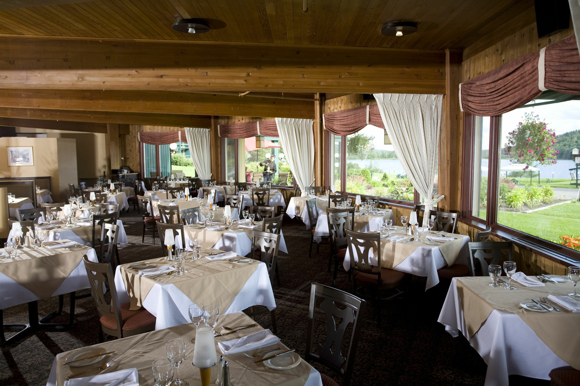 Le Manoir Du Lac Delage Stoneham Exterior foto