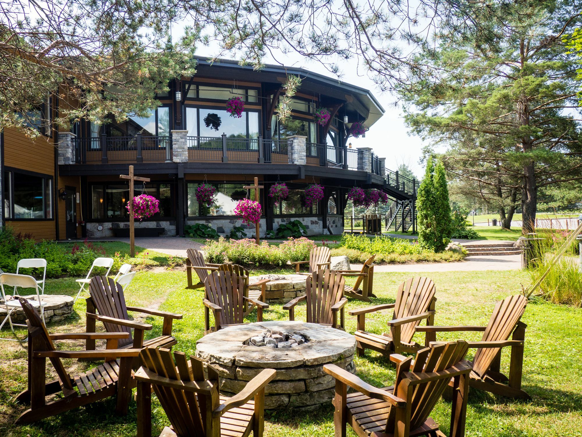 Le Manoir Du Lac Delage Stoneham Exterior foto